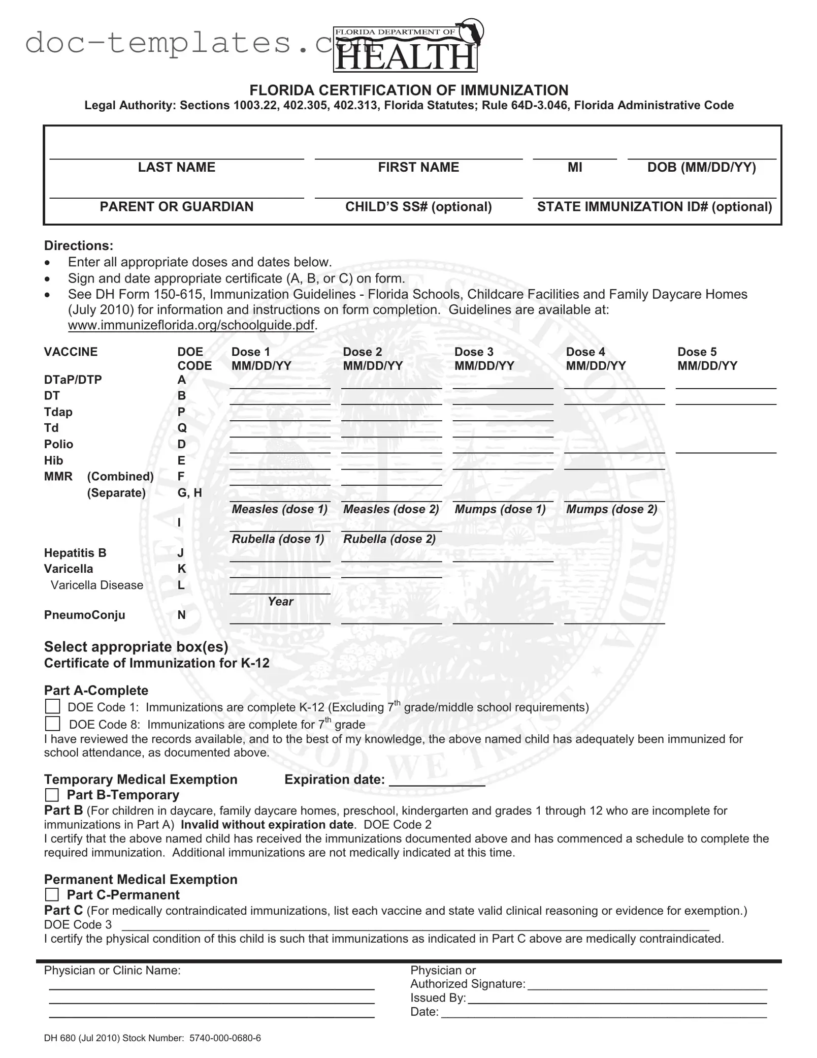 Download 680 Template