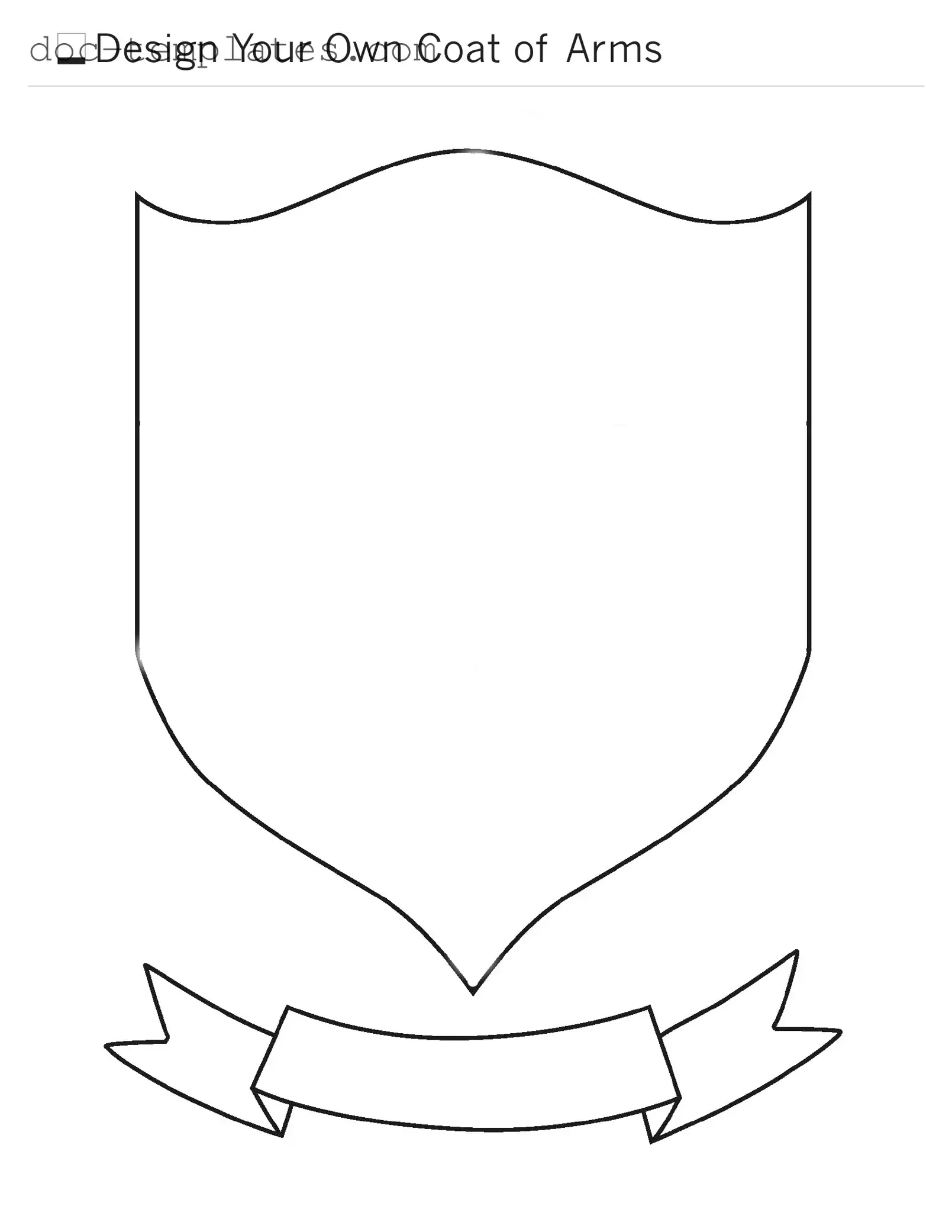 Download Coat Of Arms Template