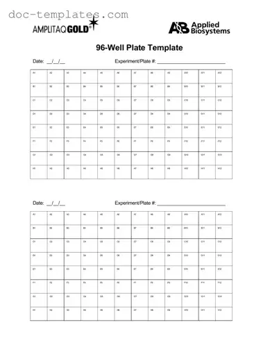 Download 96 Well Template