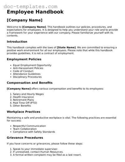 Official Employee Handbook Document