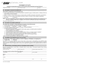 Download Dmv Reg 256 Template