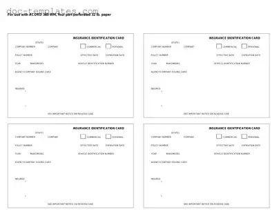 Download Acord 50 WM Template