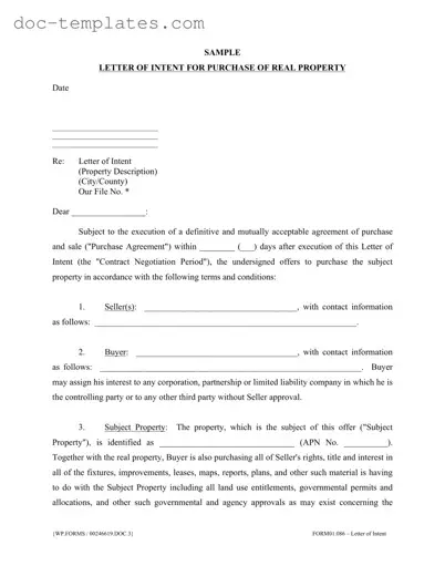 Download Letter To Purchase Land Template