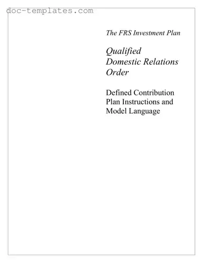 Download Qdro Template