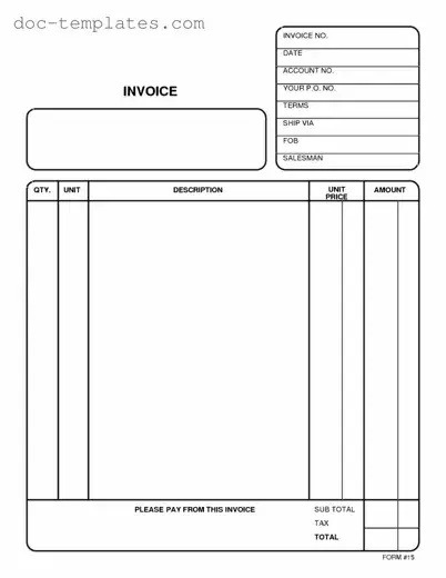 Download Free And Invoice Pdf Template